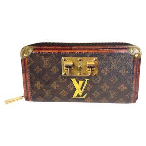 LOUIS VUITTON Brown Monogram Wallet
